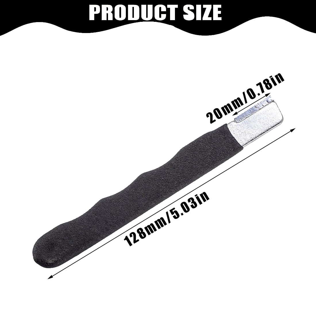 NHQZ 2 pezzi Affilacoltelli per attrezzi Piccolo affilacoltelli attrezzi da giardinaggio Affilatore Tascabile per Attrezzi da Giardino con Design Universale Veloce