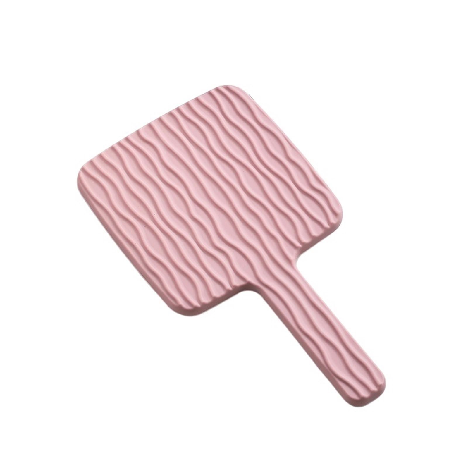 IULGFSC Handheld mirror， Hand Held Square Desktop Cosmetic Travel Portable Beauty Mirror