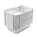 PARTY BARGAINS Aluminum Foil Pans Container - (50 Pack) 9” x 6” x 2” Premium Quality & Durable Steam Table Pan for Cooking, Baking, Roasting, & Broiling, Excellent for Takeouts, Meal Prepping