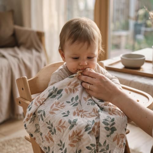Soarwg Kids Spucktücher Baby Musselin, 5er-Pack, 60x60cm – Ansicht 6