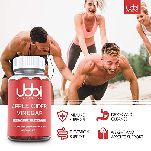 Ubbi Nutrition Apple Cider Vinegar Gummies with The Mother - Detox and Weight Loss Support, Vegetarian, Vitamin B6 & B12… - Image 6