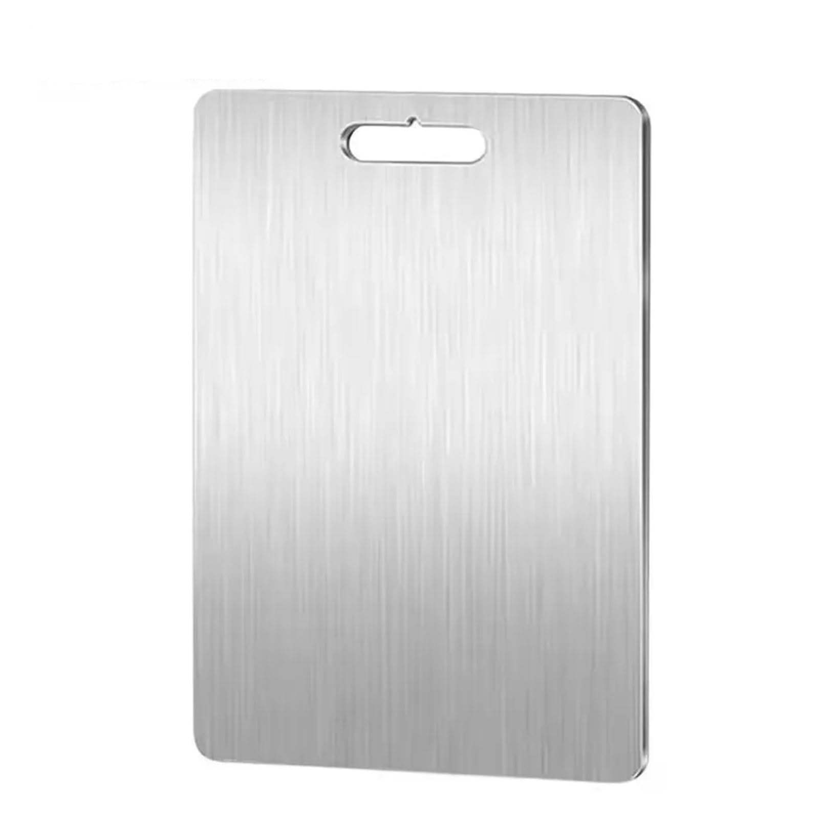 Planche de cuisine double face et portable avec surface en inox épaissie