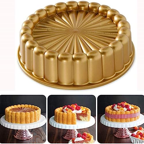 Roundsky Molde para Tarta de Charlotte, tamaño único, Acción de Navidad Molde