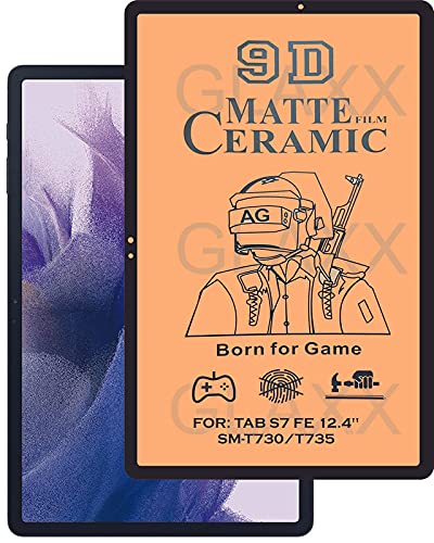 See full amazon price history chart for Glaxx Edge-to-Edge Matte Finish Screen Protector for Samsung Galaxy Tab S7 FE T730/T735 Full - Matte Black Glaxx Edge-to-Edge Matte Finish Screen Protector for Samsung Galaxy Tab S7 FE T730/T735 Full - Matte Black (B09BLJQG9B) Amazon Price History, Amazon Price Tracker