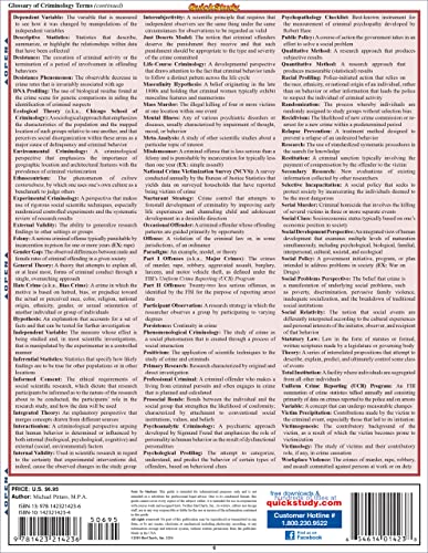 Criminology (Quick Study Academic) #TOP1