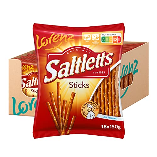 LORENZ | Saltletts Sticks Classic | 18 x 150 g | vegan