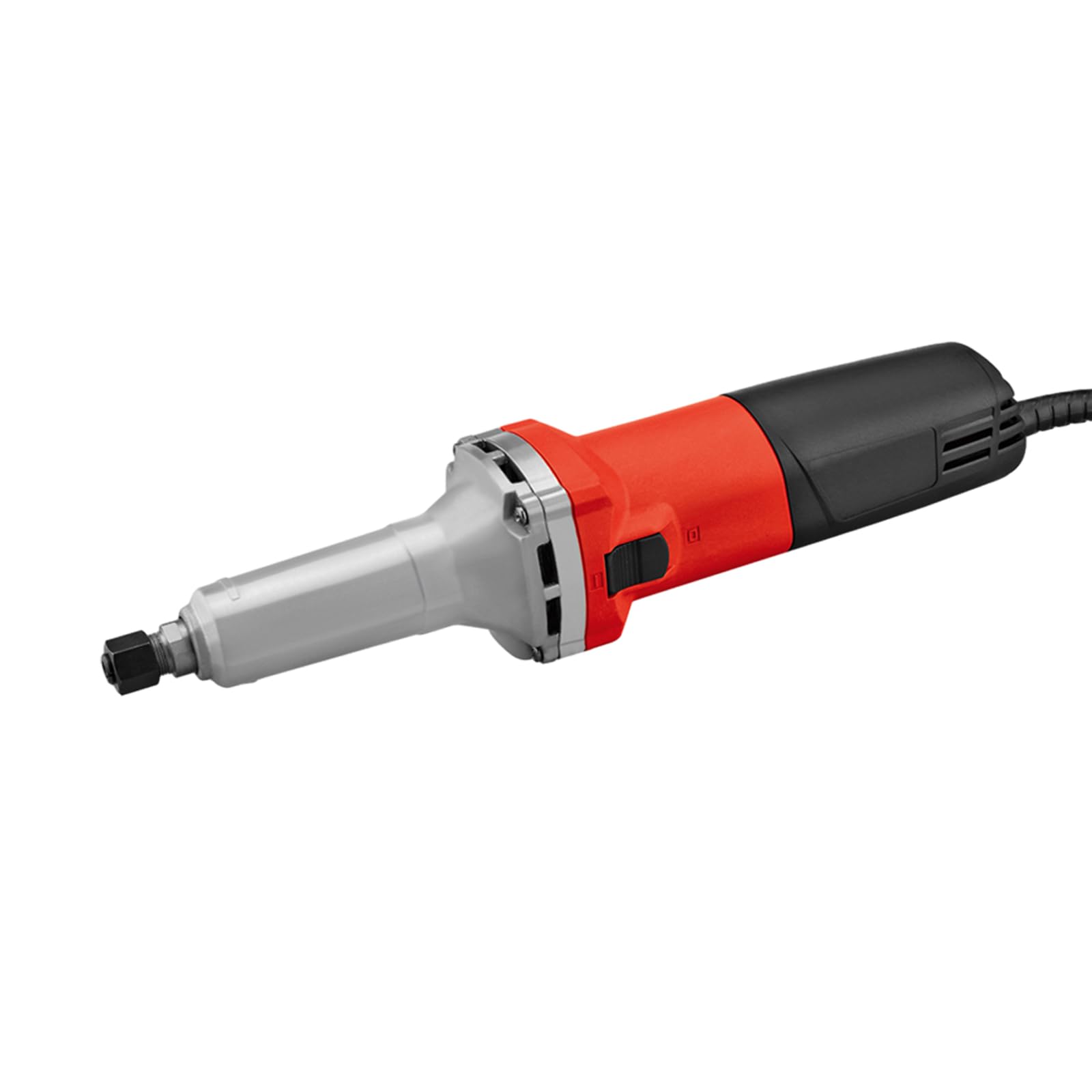 Smerigliatrice dritta, 600 W, smerigliatrice graduata, 0-27000 giri/min, levigatrice dritta con pinza di serraggio Ø 6 mm, 3 punte abrasive per lucidatura, pulizia incisione