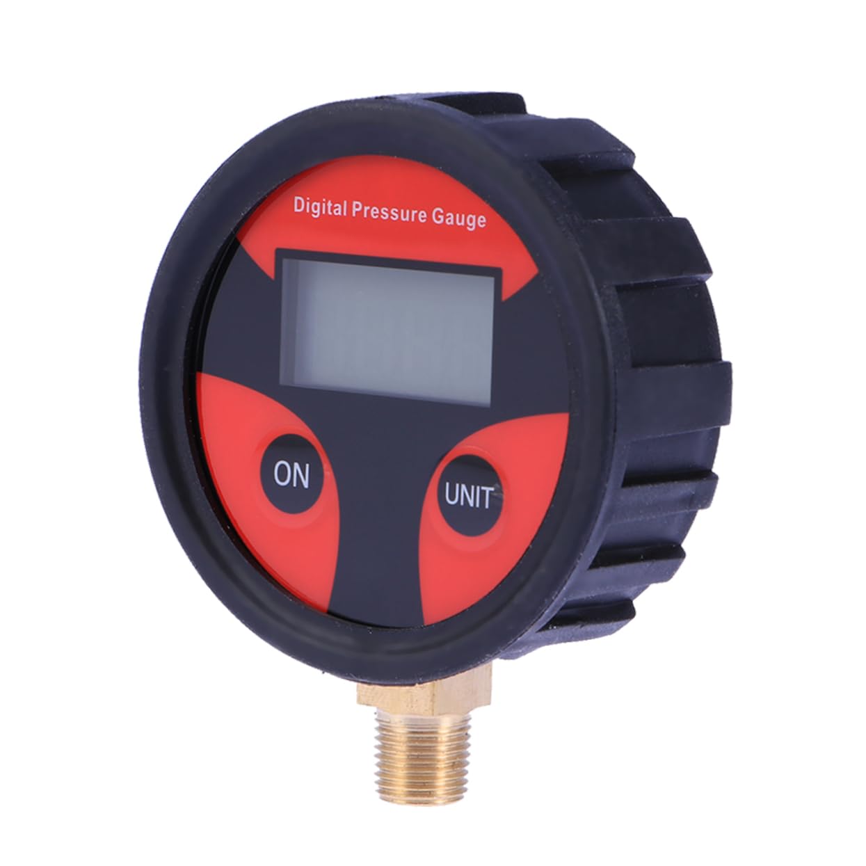 Ciieeo Tire Air Gauge Digital Reading Psi Bar Kg Measurement Easy-on Push Button for Vehicle Use