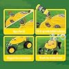 John Deere Bubble Lawn Mower for Toddlers, Bubble Blowing Machines, Indoor and Outdoor Gardening Toy, Birthday, Party Favor for Preschool Girls and Boys, No Batteries Required, 2+