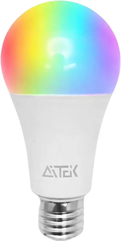 Lâmpada LED Wifi Inteligente 15W Bivolt RGB Compatível Alexa Google Assistente - Controle por Voz