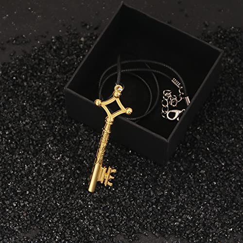 AOT Wings of Freedom Eren's Key Pendant Necklace - Shingeki No Kyojin Anime Chain - Gift for Men Women and Fans3