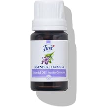Lavender Oil, 10ml SwissJust Original Lavender Essential Oil with Soft Floral Scent & Herbal Notes