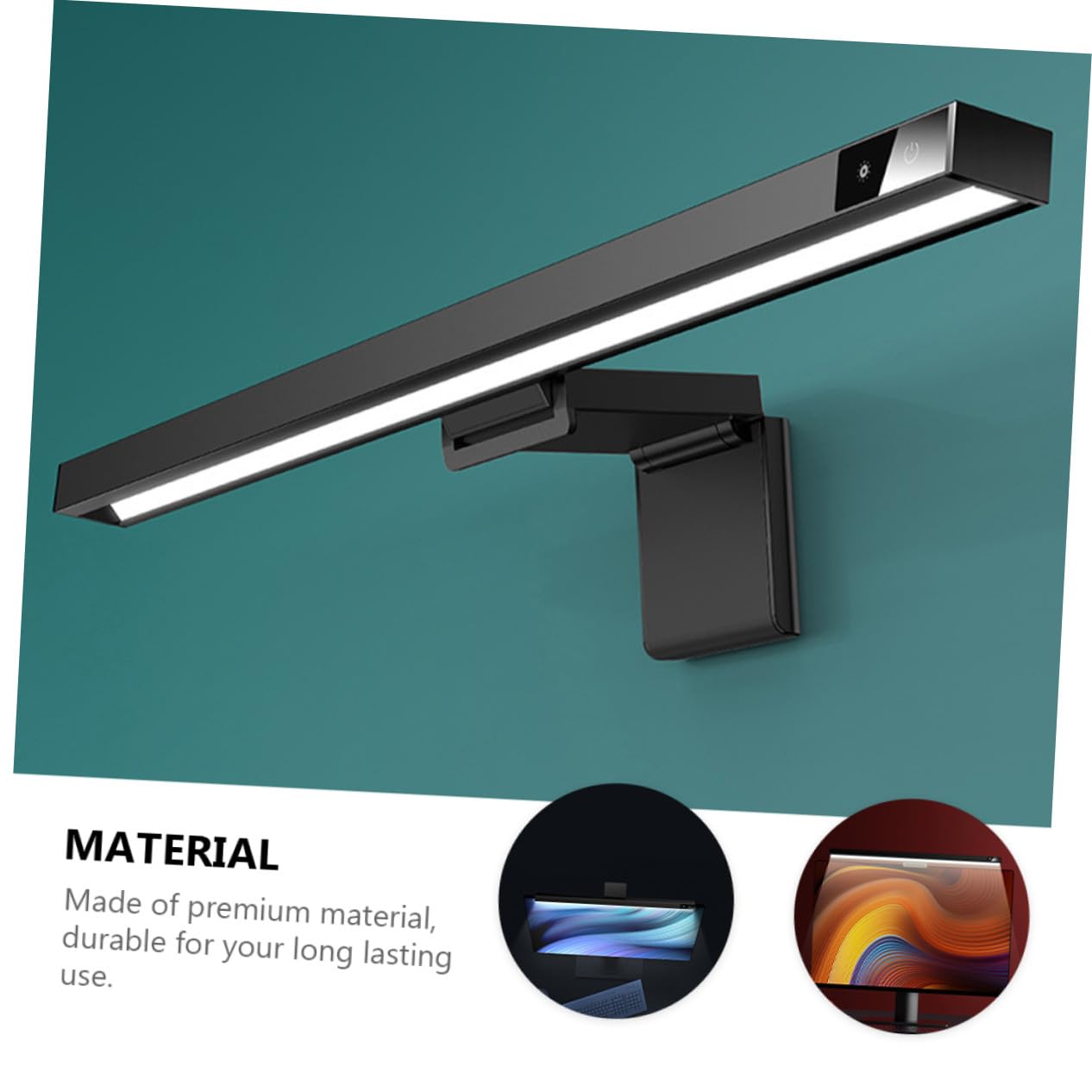 SEWACC Luz del Monitor Computadora Lámpara de Pantalla Ajustable para Oficina Diseño USB y Cuidado Visual