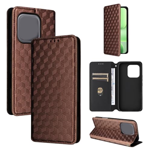 �Ή��@�� for Xiaomi 17 Ultra �t���b�v���X�^���h �}�O�l�b�g�J�� �E�H���b�g�^�P�[�X Brown