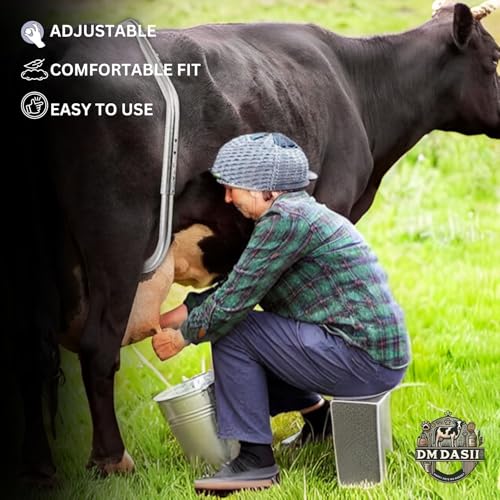 Image of DM DASII Heavy-Duty Anti-Kick Bar for Animals - Livestock & Horse Stall Guard, Durable Steel Protection, Easy Install, Prevents Kicking Injuries - Ideal for Barns, Farms & Stables