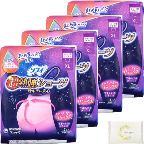 �y�Z�b�g�i�zSANITARY NAPKIN �V���[�c�^��p�i�v�L�� �� �n���V���[�c �V���[�c�^�i�v�L�� ���ɑ�����p XL �T�C�Y �܂Ƃߔ����p�b�N �s���N 7�R�� 4�_�Z�b�g �A�Q���̈��S�΍��