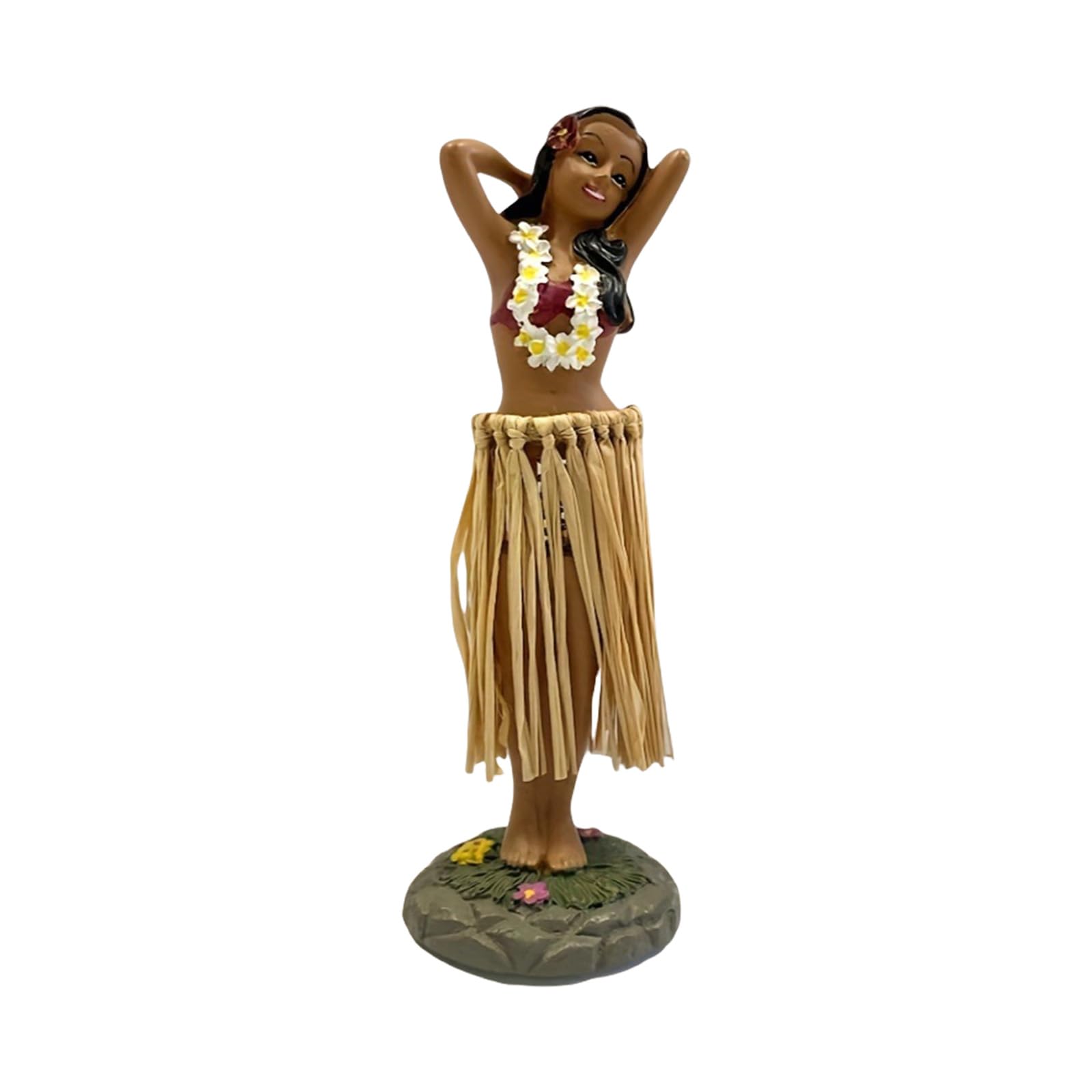 YROHGKPN African Dancing Girl Sculpture Resin Car Dashboard Decors for Home