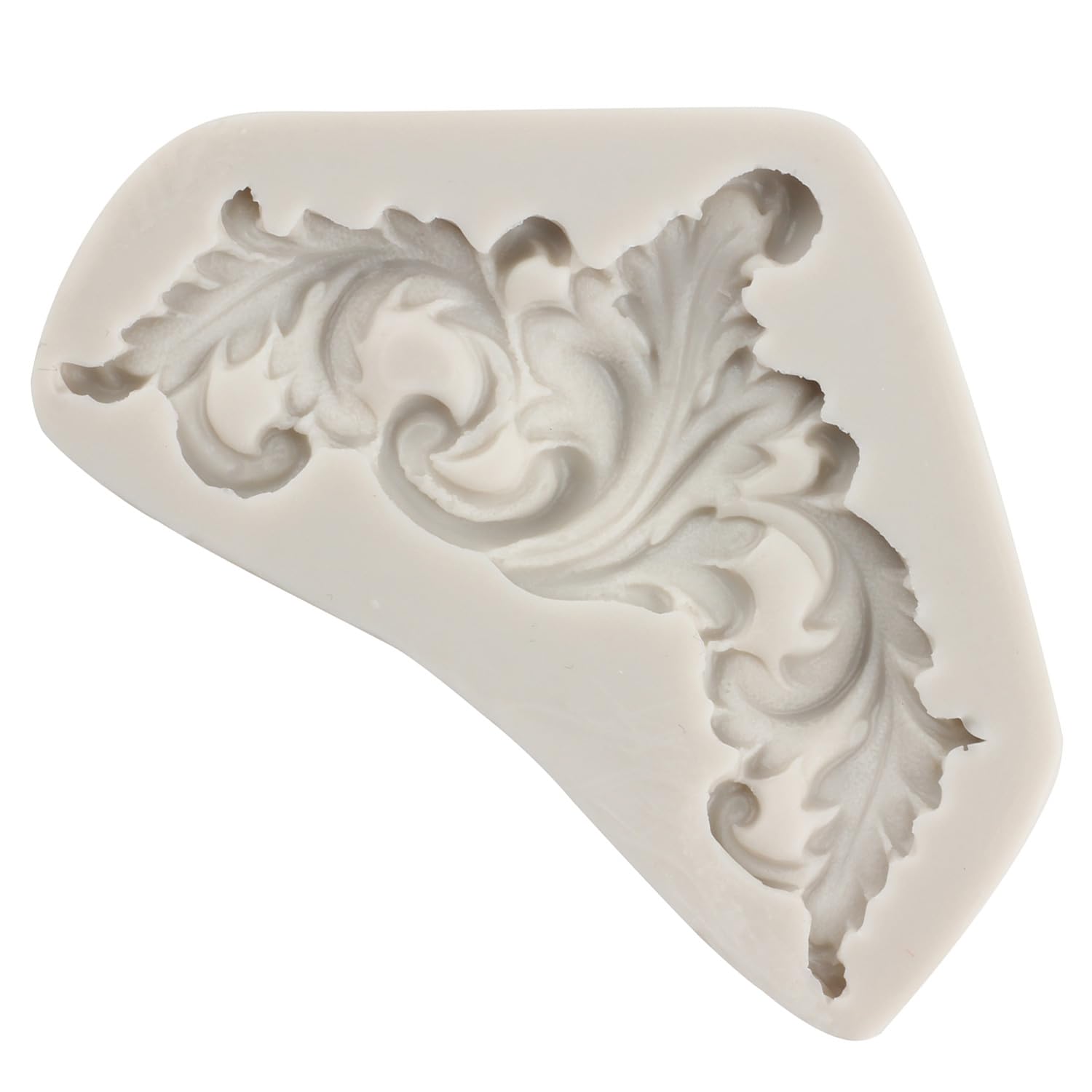 Stampi In Silicone Barocchi Per Torta E Cioccolato - Riccioli E Pizzi Per Decorazioni Dolci - 2