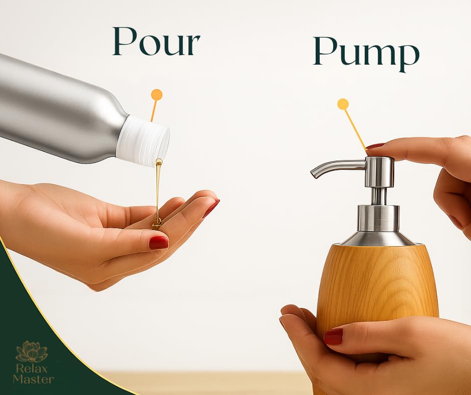 Relax Master® Calentador eléctrico de aceite de masaje y calentador de aceite de masaje, perfecto para salones de masaje, guasha, spa, spa y amantes del masaje