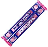 hajduk split trikot 19/20 selten, limitiert, nur hier Generisch Kroatien, Hrvatska, Croatia Schal (Strickschal), für Europameisterschaft, Fußballschal, Kult-Schal