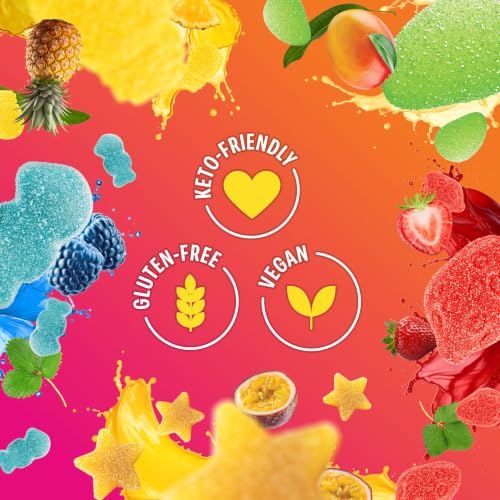 Image of Shameless Snacks Tropical Paradise Mixed Bag - Sour Gummy Candy