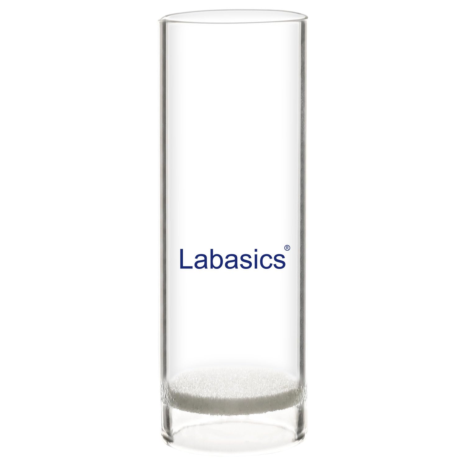 Labasics Thimble d'Extraction en Verre, Thimble en Verre Borosilicaté de Porosité Moyenne pour Appareil d'Extraction Soxhlet en Laboratoire, 30 mm ID 35 mm OD et Hauteur de 100 mm