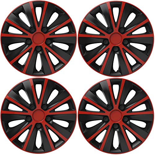 UKB4C 4x Wheel Trims Hub Caps 14" Covers Fits Fiat Punto - View #13