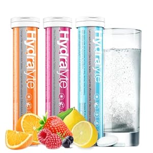 HydraLyte Electrolyte Tablets – Variety Flavoured Electrolytes, Low Sugar Electrolytes Formulated to Accelerate Hydration, Post Workout, Travel Essential – Safe Hydration for All Ages (60 Count)