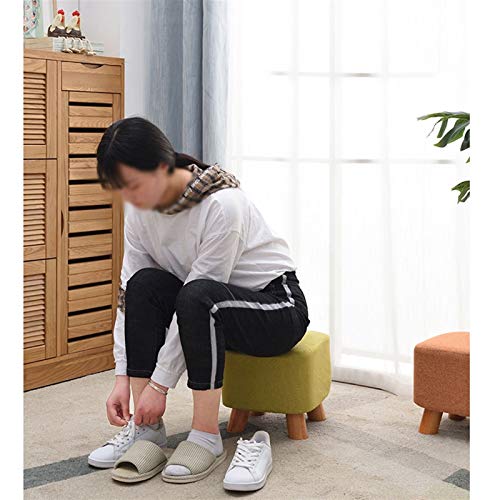 Banc court créatif orange pour optimiser les petits espaces - 8