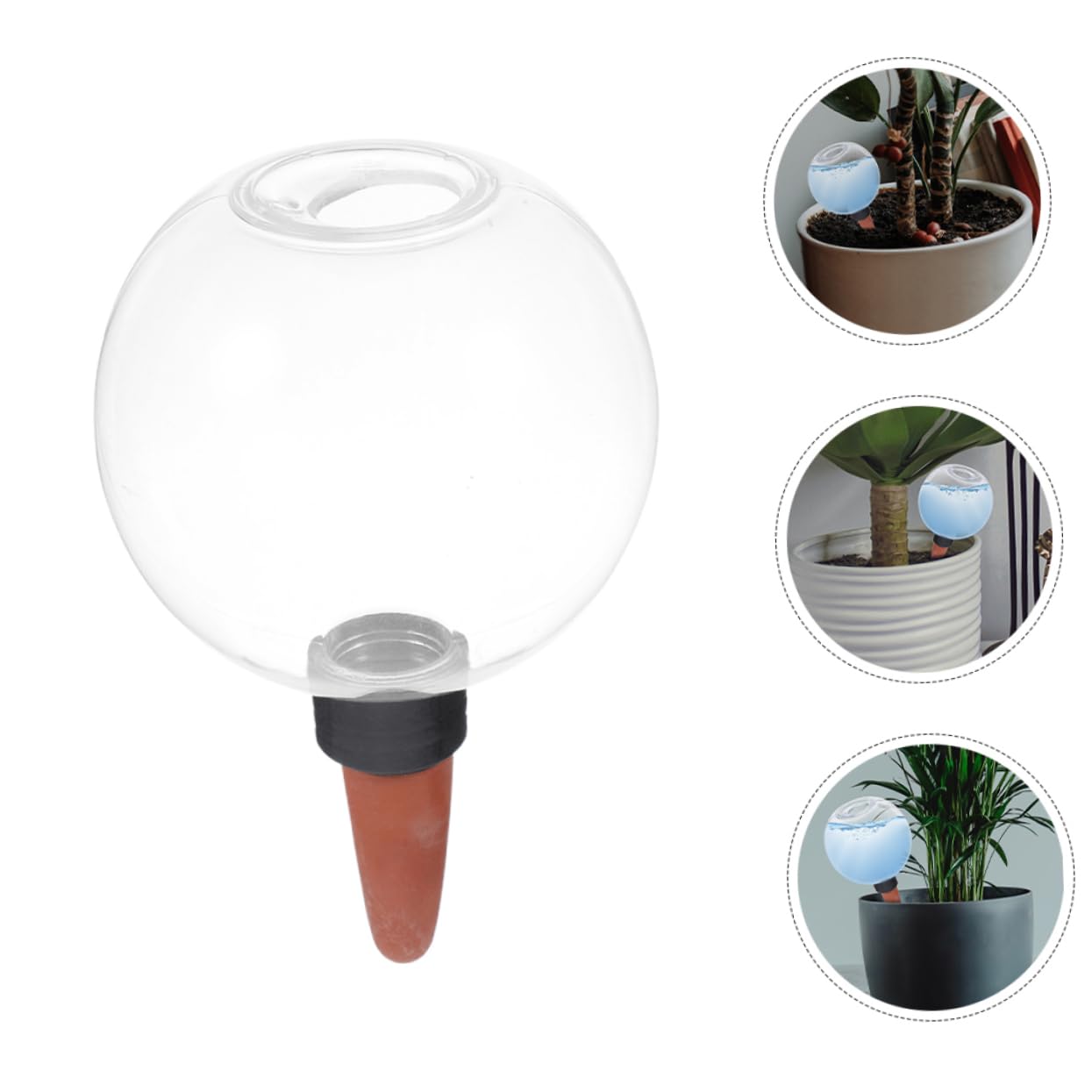 Sosoport Lot De 3 Globes D'arrosage Automatique pour Plantes D'extérieur Kits D'irrigation À Système D'arrosage Automatique 2 Pièces X 3