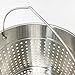 Bayou Classic 1160 62-qt Stainless Stockpot w/Stainless Perforated Basket Features Heavy Welded Loop Handles Domed Vented Lid Perfect For Steaming Boiling Canning and Preserving