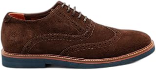 El Ganso Zapato Oxford Ante Marrón