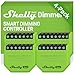 Produktbild Shelly Dimmer Gen3 4er-Pack WLAN Smart Dimmer, Hausautomation, Dimmbare Lichter, LED-Streifen, Kein Neutralleiter rforderlich, Smarte Zeitpläne, Kein Hub rforderlich, iOS & Android, Alexa & Google