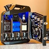 JBGYNU Whiskey Bar Cabinet, Bar Cabinet Jar Set, 20L Large Capacity, Personalized Keg Cabinet Gas Tank Bar Whiskey Bar Suitable Man, Dad, Husband, Boyfriend, Gift