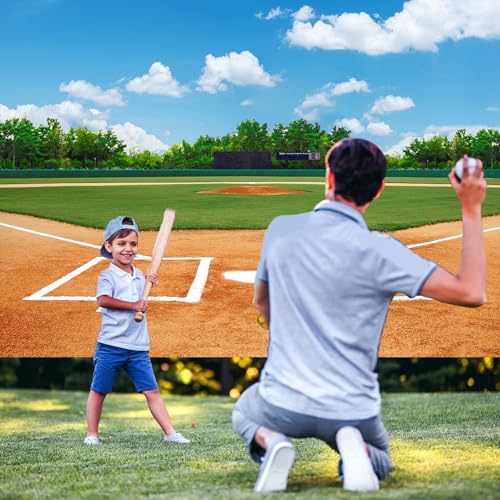 Fondo de fotografía 8X6FT con tema de béisbol miniatura 5