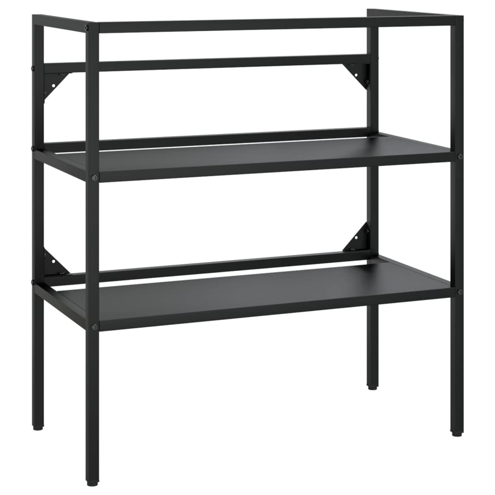 Estructura de baño con Lavabo Incorporado Hierro Negro Lavabos PequeñOs con Mueble