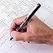 Pilot Precise V5 Rollerball Pens, Extra Fine Point 0.5 mm Black Pen, Black, Pack of 12