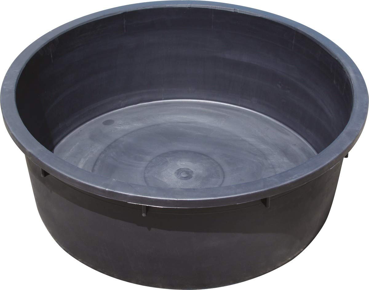 Mastellone sottospina tondo nero ics - Ldpe lt 275 cm 110 h.cm 35 3114827