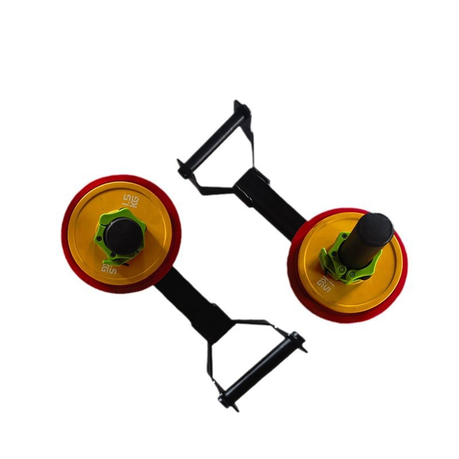 2 Piezas de Asas para Ejercicios de Levantamiento de Pesas Tipo Farmer Walk, Barra de Ejercicios, Accesorios de Fitness, Material de Acero, Adecuados, Diámetro del