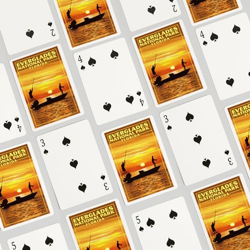 Baraja de poker Everglades National Park, 52 cartas miniatura 4