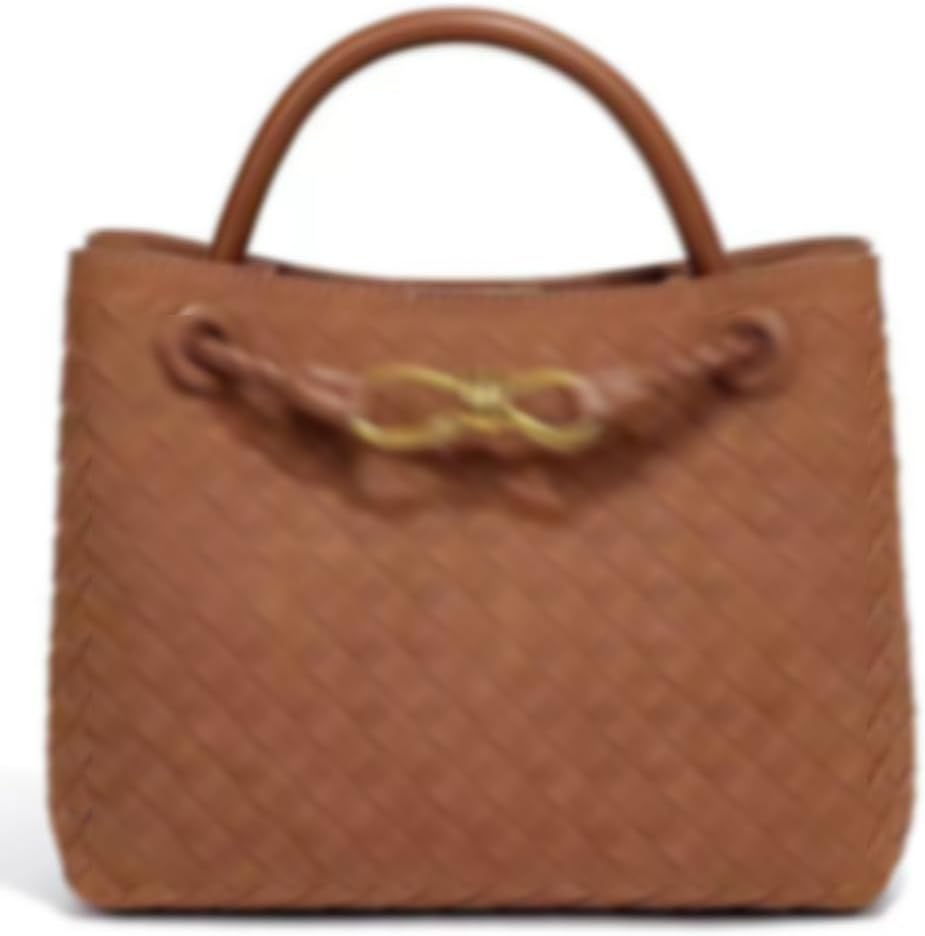 Suede Woven Tote Bag for Women PU Leather Hobo Bags Casual Crossbody Purse Shoulder Satchel Bag Top Handle Tote Handbag