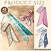 Shyyween 48 Pcs Bulk Purse Scarf Headband for Women Hair Purse Scarf Handbag Neck Ribbon for Christmas Women Headband Gift (Classic Style)
