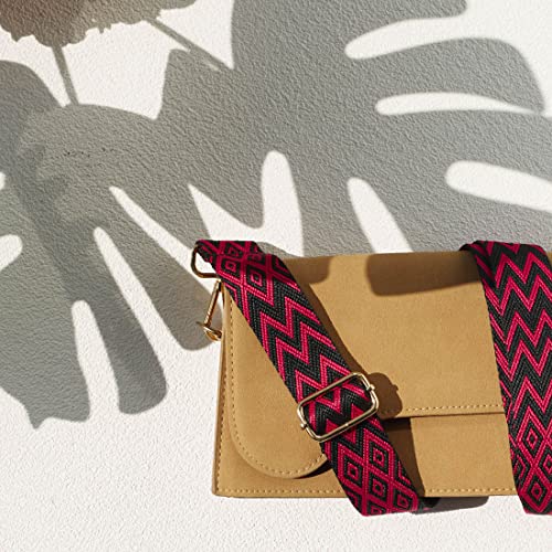 Image of TANOSII Wide Purse Strap Adjustable Replacement Shoulder Crossbody Strap Handbag Strap