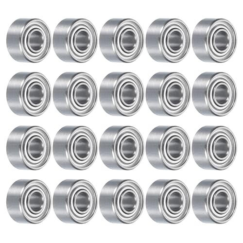 Roulements à billes 682ZZ miniatures uxcell à rainure profonde pour réduire la friction de moteur
