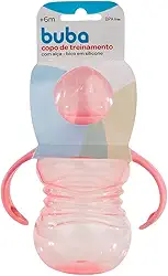 Buba Copo De Treinamento Com Alca Buba Rosa