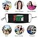 Free Palestine Flag Palestinian Flag Face Mask Fashionable Adjustable Dust Face Cover with 2 Filter for Adult Black