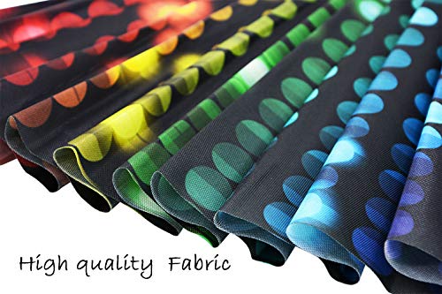 Meifan Rave Hand Fans Large Folding Fans For Women/Men thumb #5