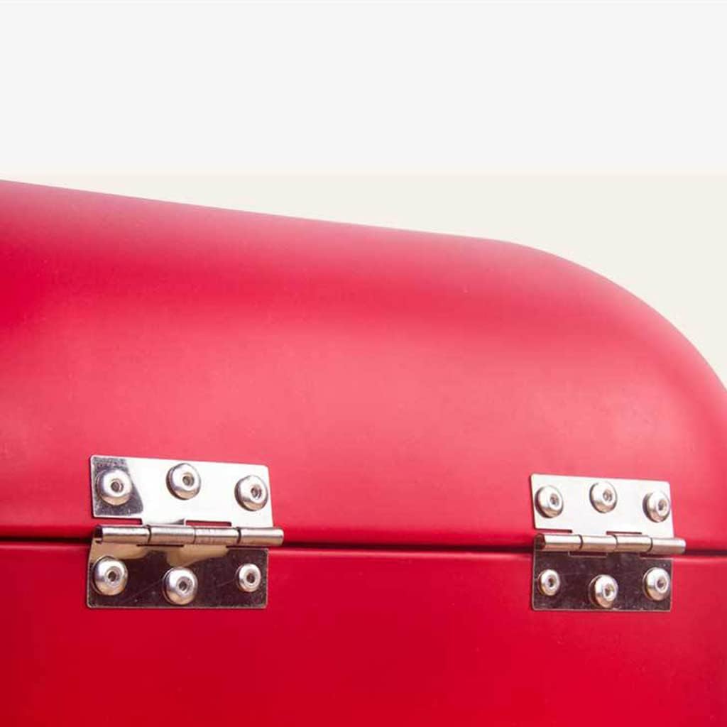 Retro Bread Boxes Large Capacity Kitchen Countertop Metal Storage Tin for Bread Household Loaf Container