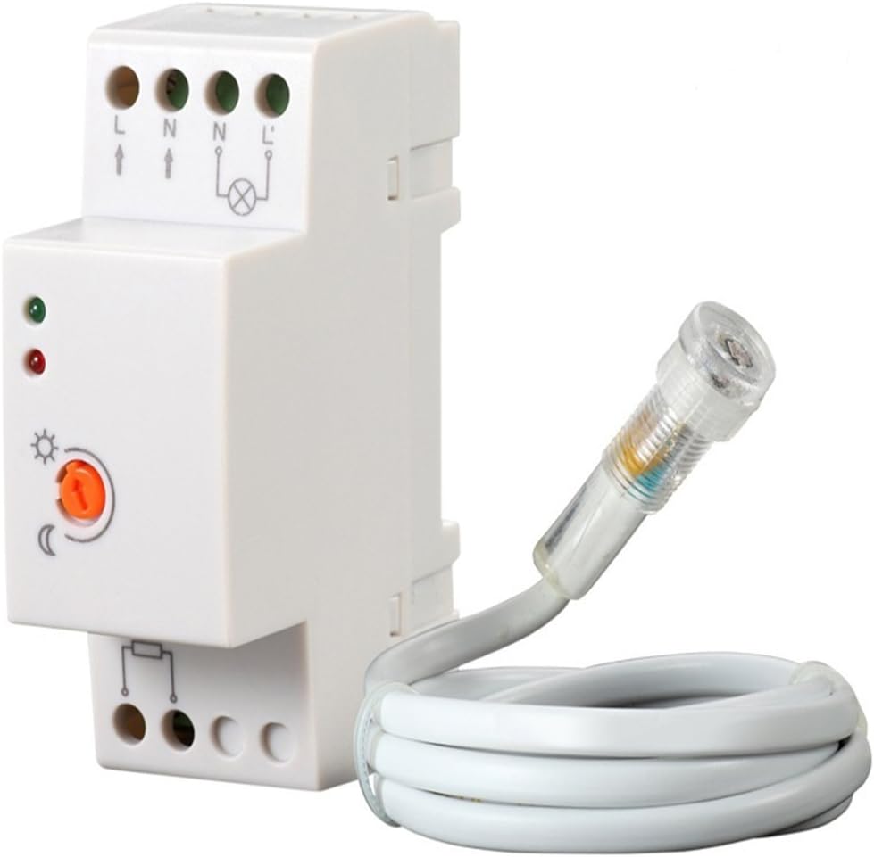 Maclean MCE83 Auto IP65 Waterproof Light Switch Sensor On/Off Control Relay Outside Lighting