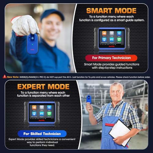 image for Autel MaxiIM IM508S: 2025 Automotive Diagnostic Tool with XP200, Smart